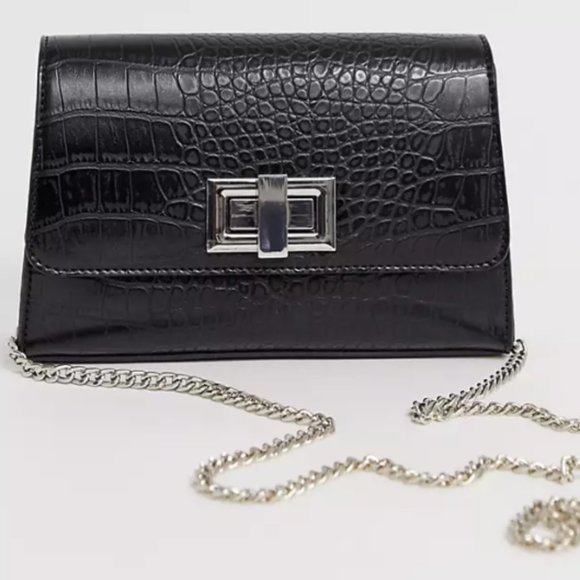 ASOS Croc Crossbody Bag - Picture 1 of 7